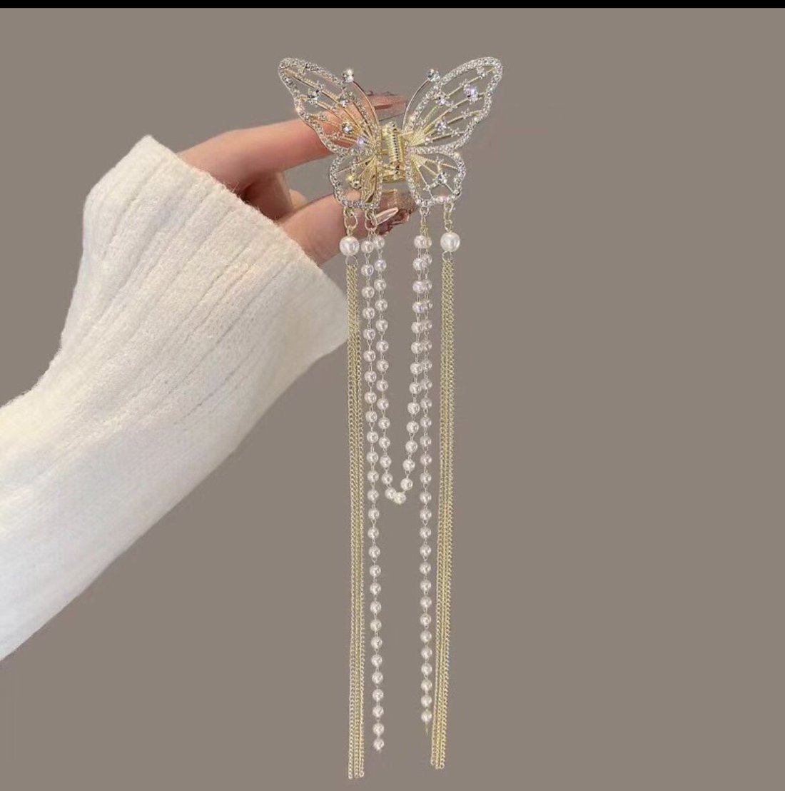 Beautiful and Elegant Butterfly Hairpin