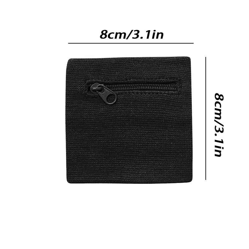 Breathable Wrist Wallet Pouch with Zipper for Running, Travel, Gym, and Cycling!