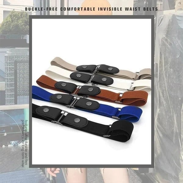 Buckle – Free Invisible Elastic Waist Belts