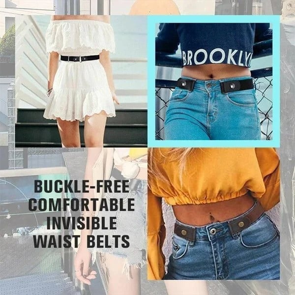 Buckle - Free Invisible Elastic Waist Belts