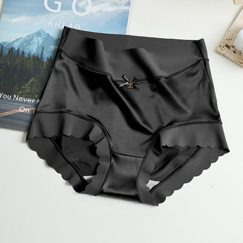 Buy 2 Get 1 Free-[Luxury Custom] Satin Ice Silk Seamless Shaping Briefs