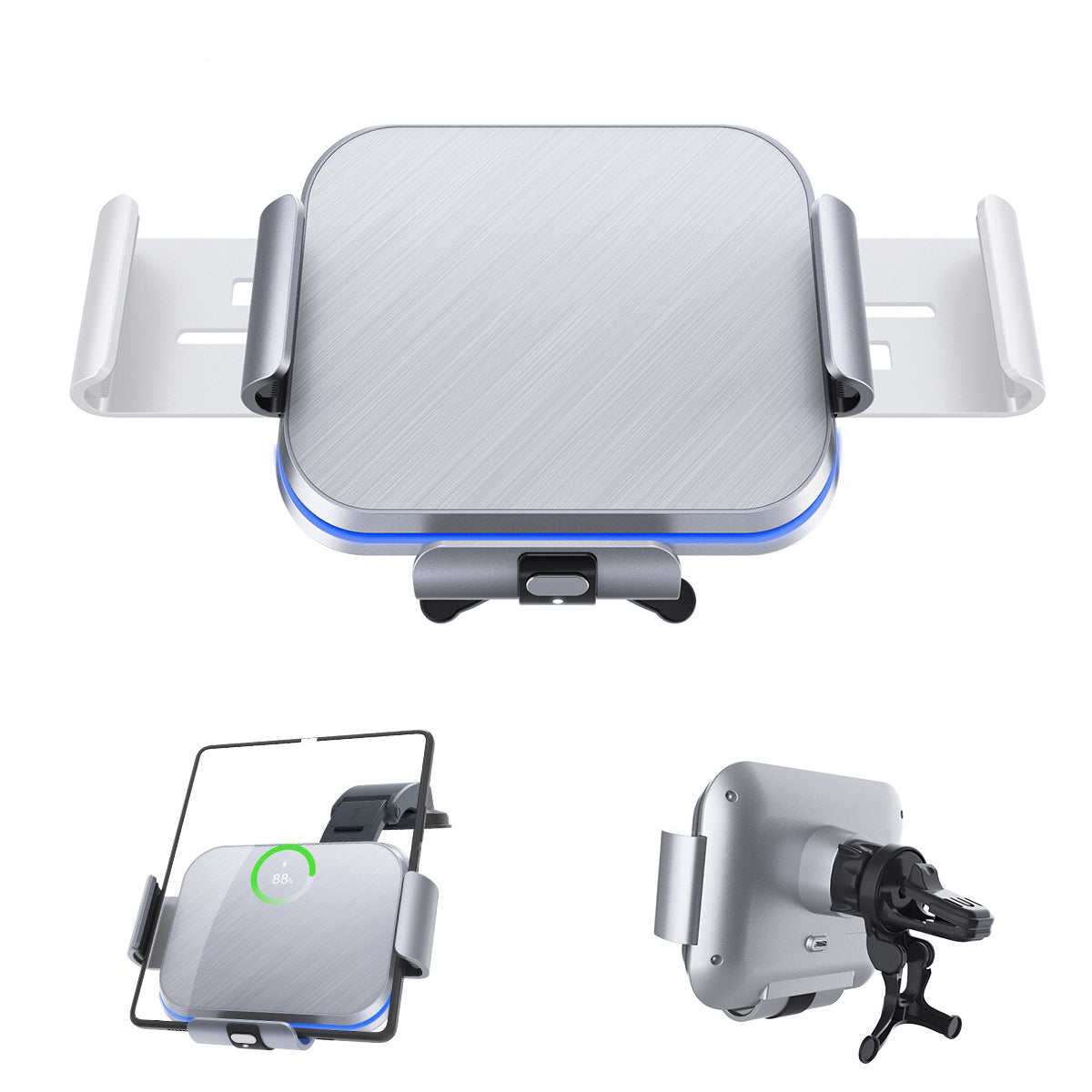 CAR WIRELESS FAST CHARGING AUTO CLAMPING MOUNT - Fold Series