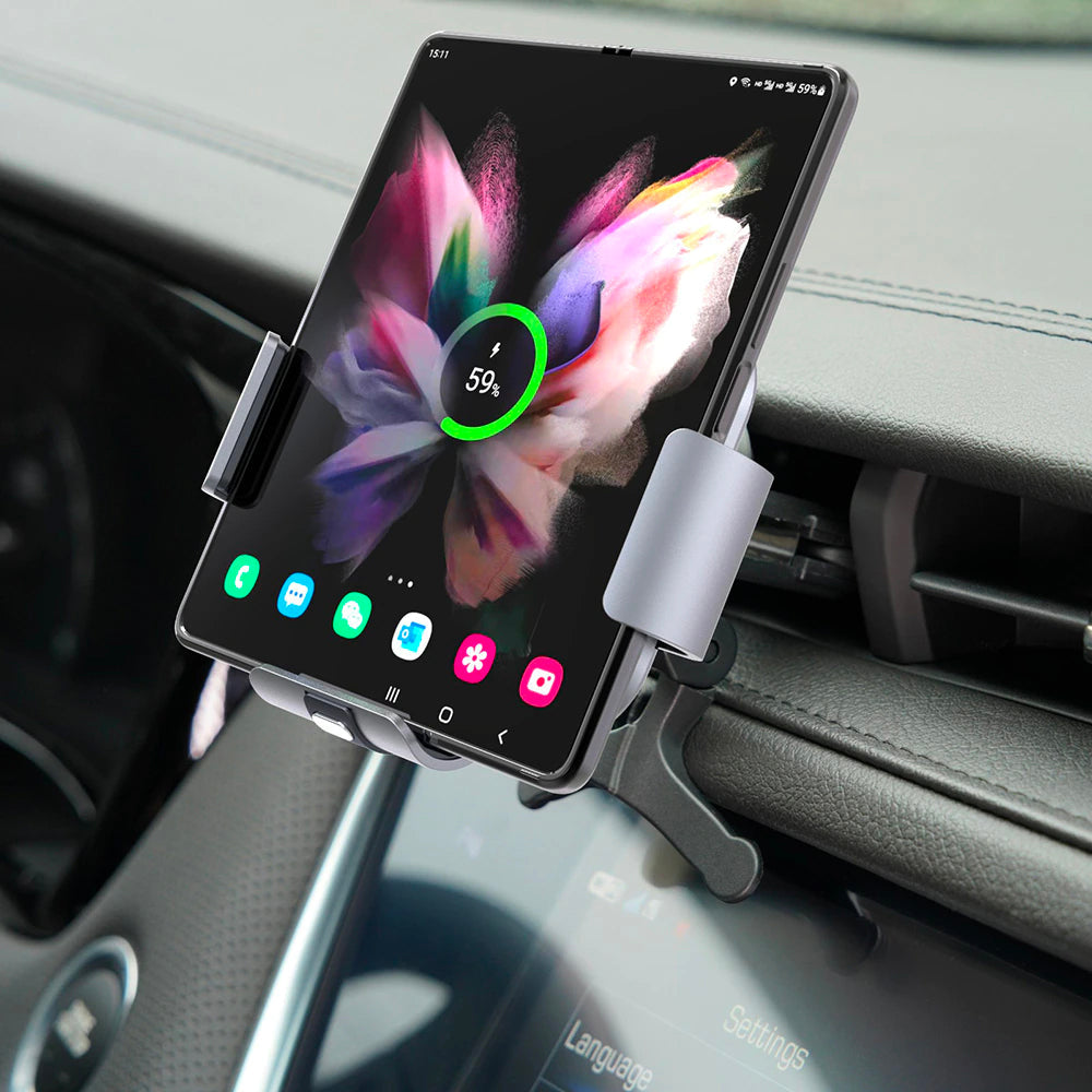 CAR WIRELESS FAST CHARGING AUTO CLAMPING MOUNT - Fold Series