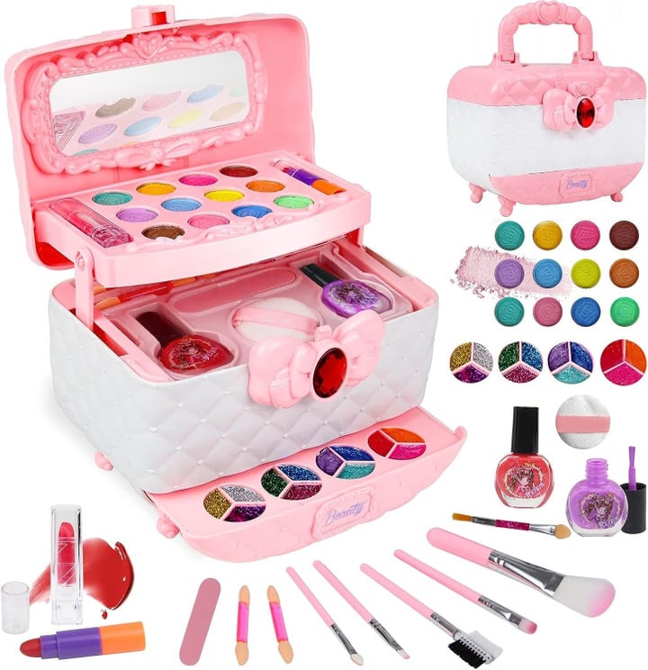 CHILDREN'S MAKEUP KIT FOR PRETEND PLAY