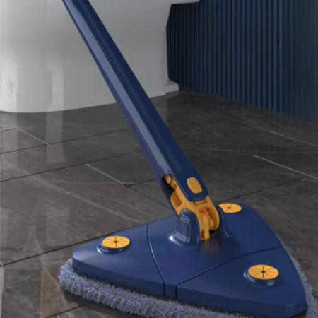 Cleangly 360° Triangular Spin Mop