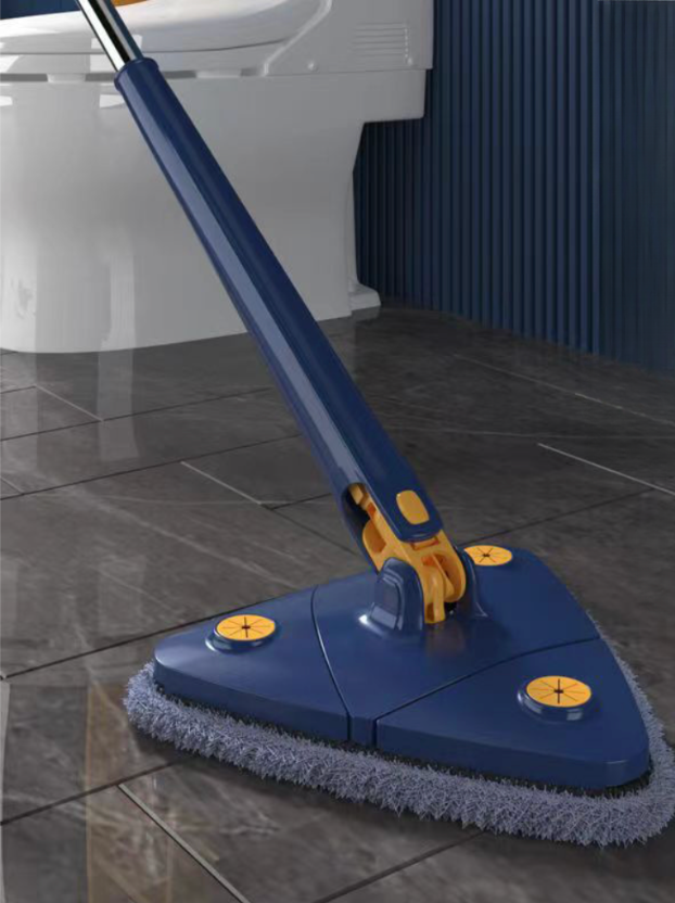 Cleangly 360° Triangular Spin Mop