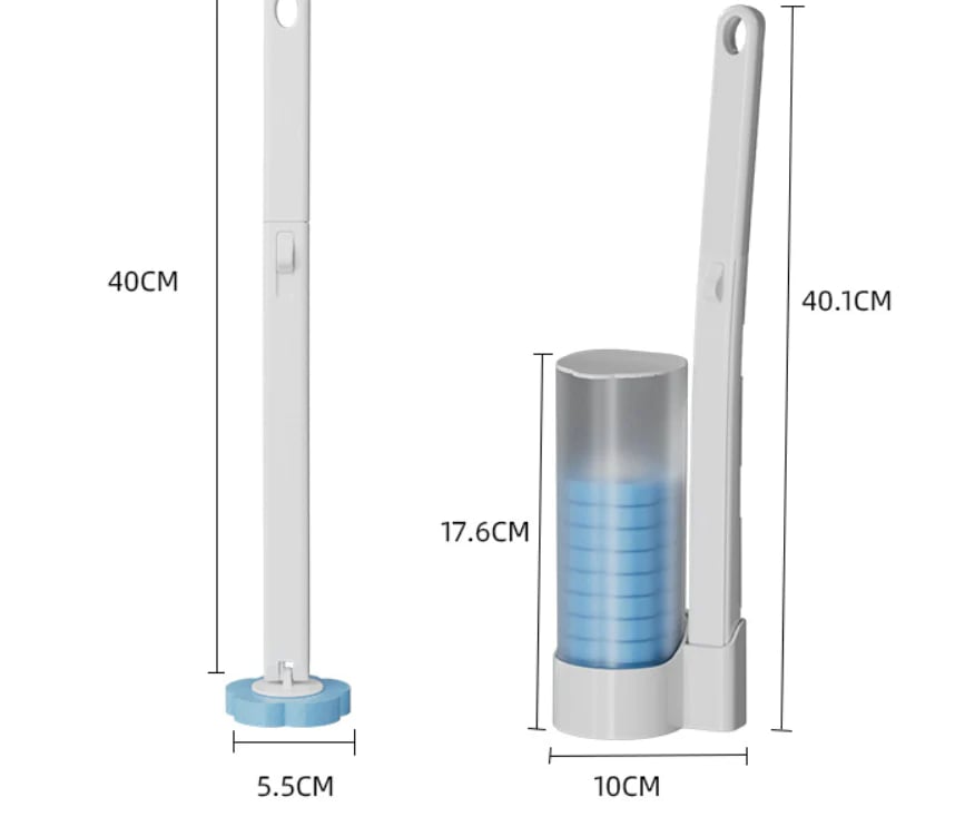 Disposable Toilet Cleaning System