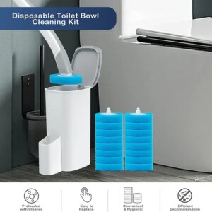 Disposable Toilet Cleaning System