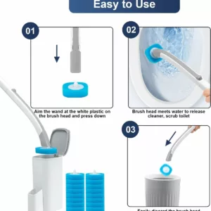 Disposable Toilet Cleaning System