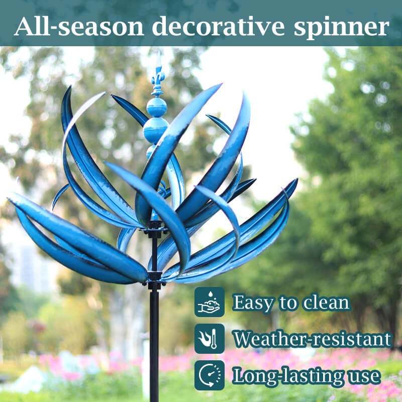 Dracaena Metal Wind Spinner (Two colors)