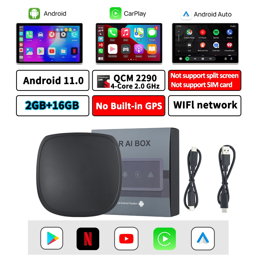 DriveCast Magic Ai Box Wireless CarPlay Adapter