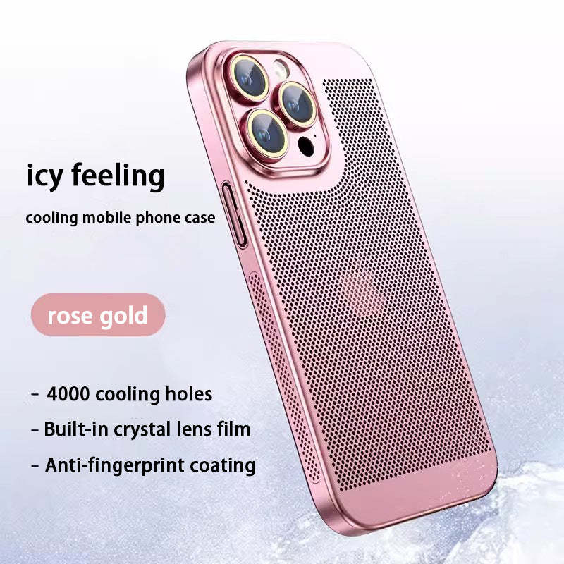 Electroplating Heat Dissipation iPhone Case