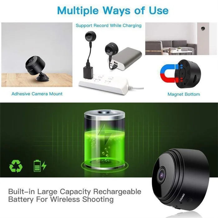 Flash Sale 49% Off - Mini 1080p HD Wireless Magnetic Security Camera