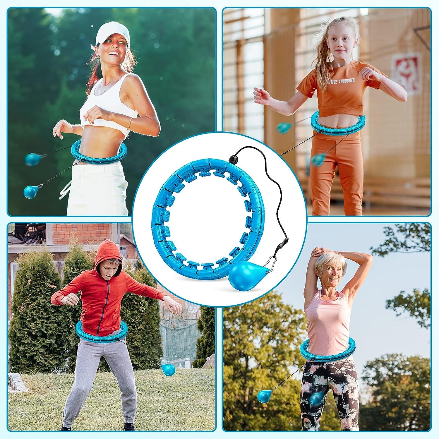 Flexible Infinity Hula Exercise Hoop