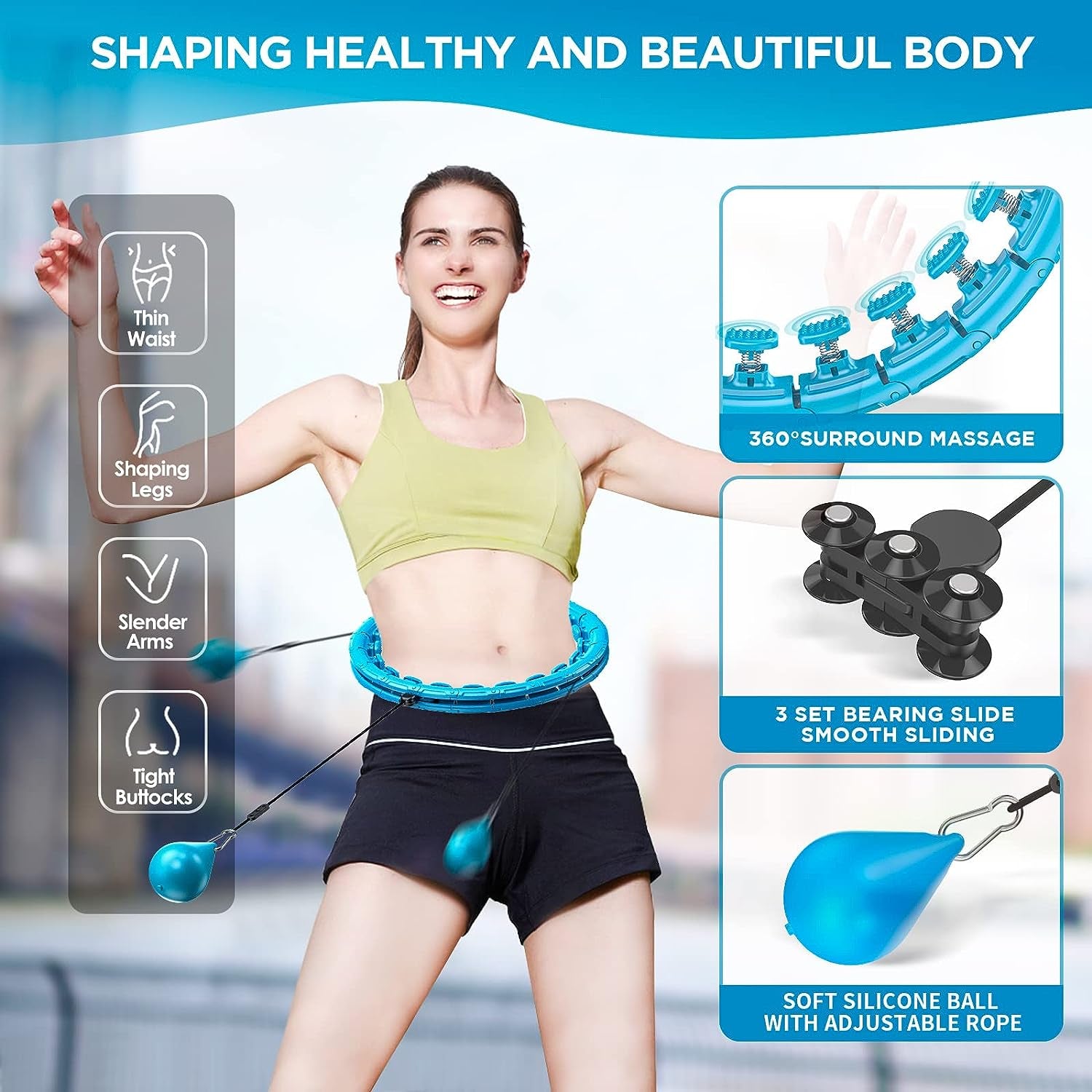 Flexible Infinity Hula Exercise Hoop