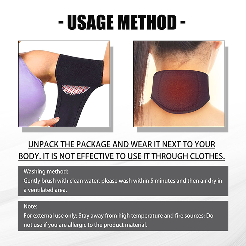 FlexiMag Self Heating Tourmaline Magnetic Therapy Versatile Health Wrap for Body Slimming