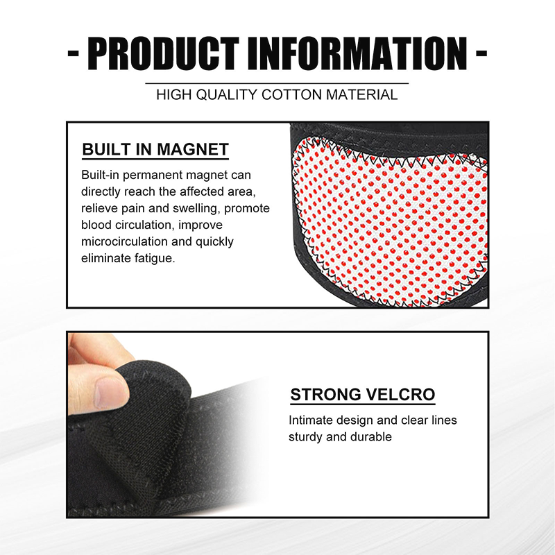 FlexiMag Self Heating Tourmaline Magnetic Therapy Versatile Health Wrap for Body Slimming