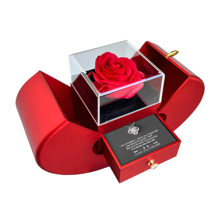 Forever Rose - Heart Box