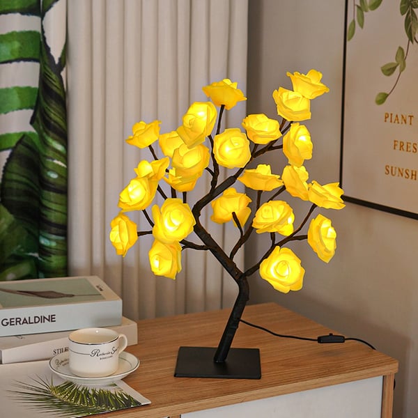 Forever Rose Tree Lamp