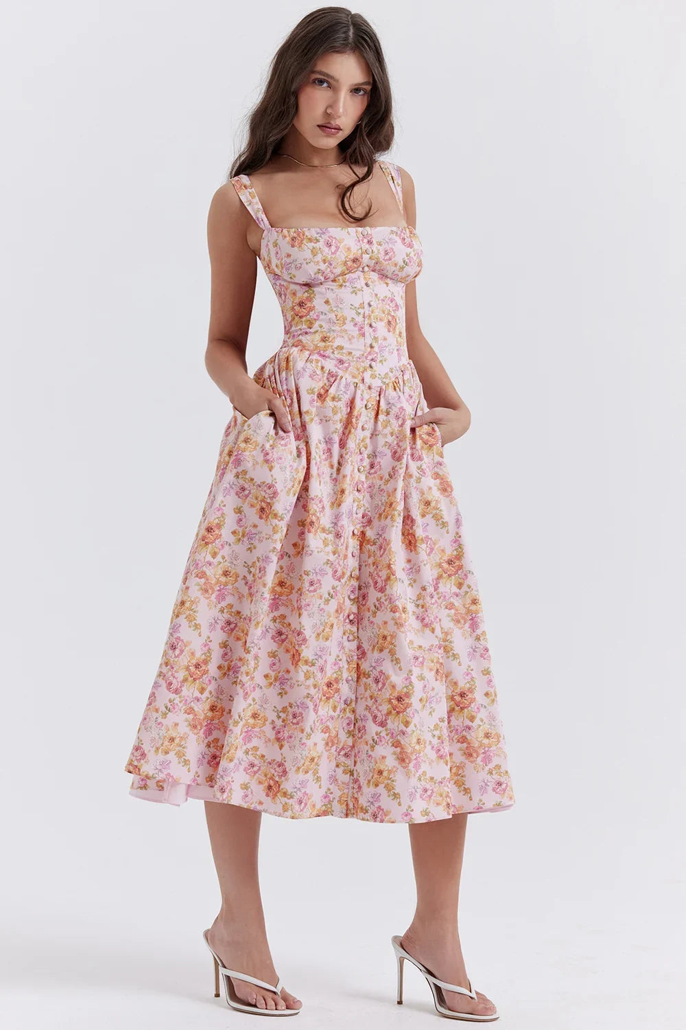 Glorace Floral Summer Dress