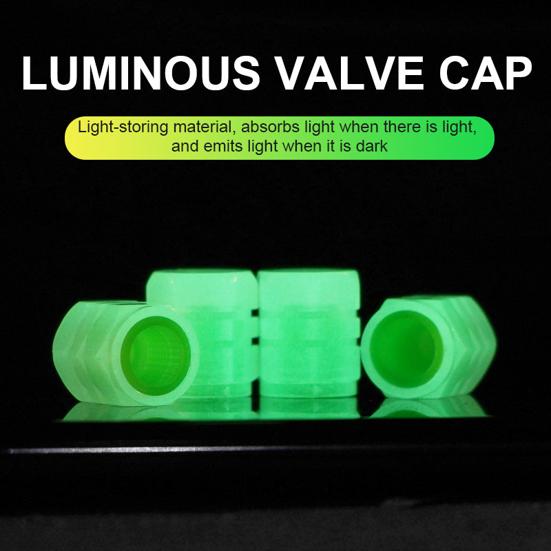 Glow in The Dark Valve Caps