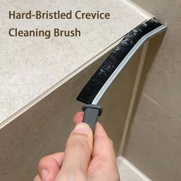 Zeberfi - Hard-Bristled Crevice Cleaning Brush