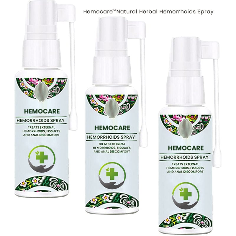 Hemocare Japanese Herbal Hemorrhoids Spray