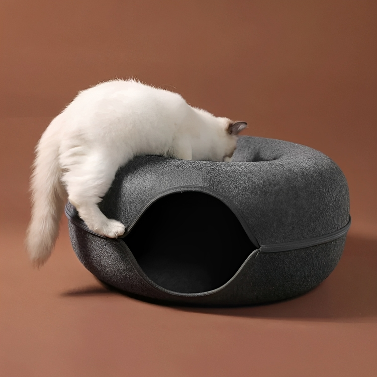 "Hide-and-seek" Cozypode Cat Tunnel Bed