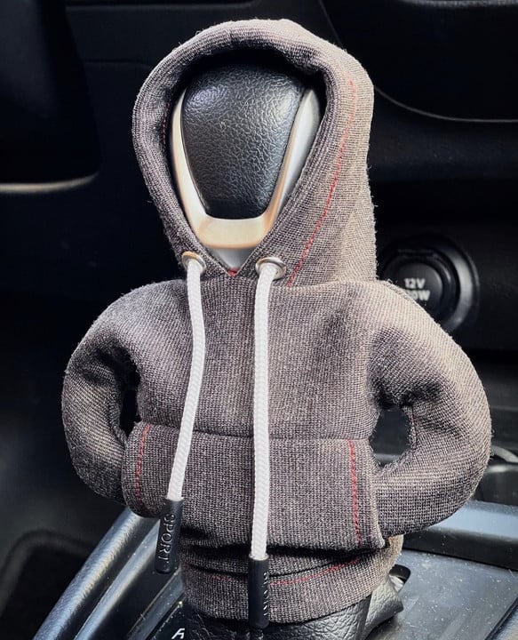 Hoodie Car Gear Shift Cover