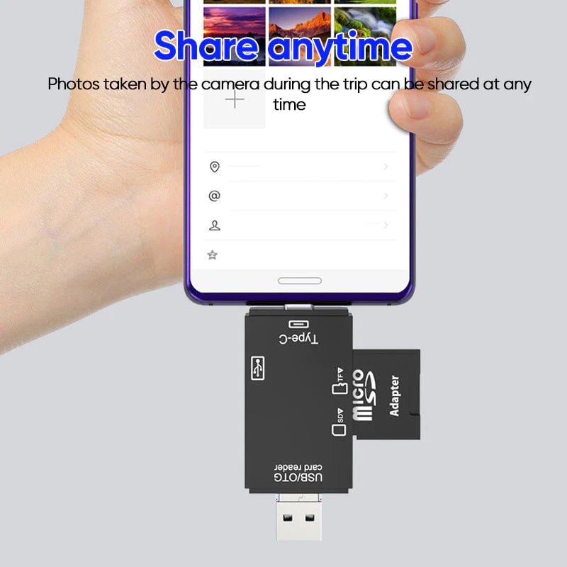 HOT SALE 49% OFF - 6-in-1 Smart Media Card Reader