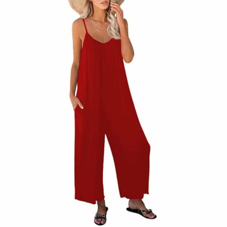 (Hot Sale 49% OFF) Ultimate Flowy Jumpsuit with Pockets