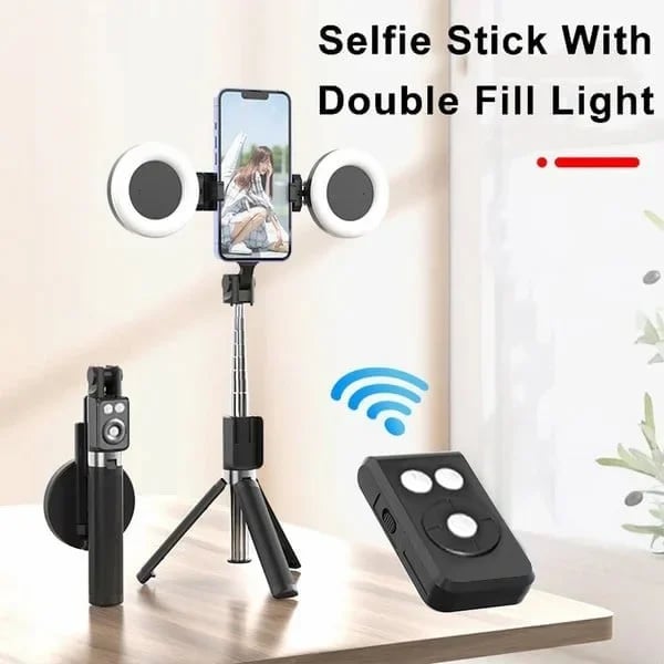 Hot Sale 50% OFF - 2023 New 6 in 1 Bluetooth Selfie Stick