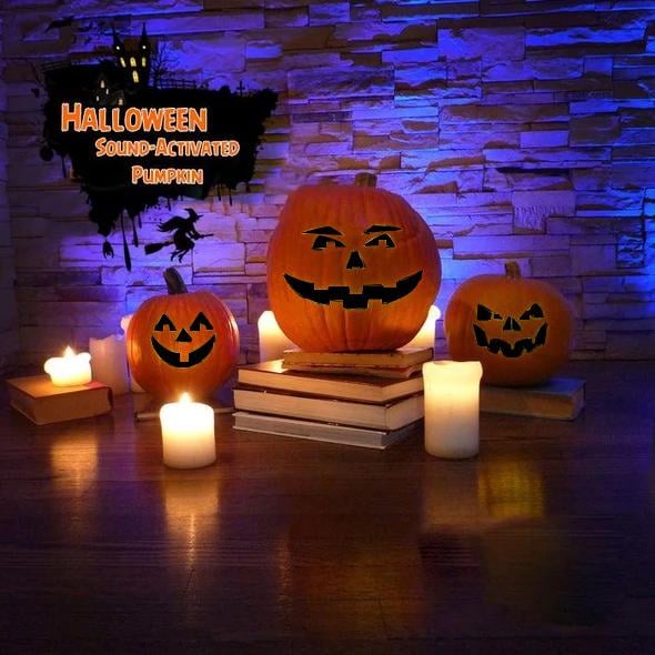 HOT SALE 56% OFF - HALLOWEEN MUSIC PUMPKIN LIGHTING