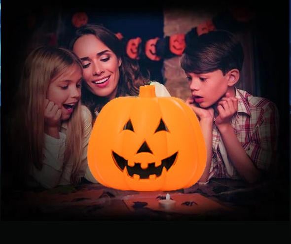 HOT SALE 56% OFF - HALLOWEEN TALKING MUSIC PUMPKIN LIGHTING