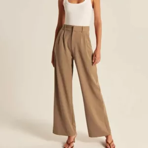 Icy Lightweight Tailored Wide Leg Pants