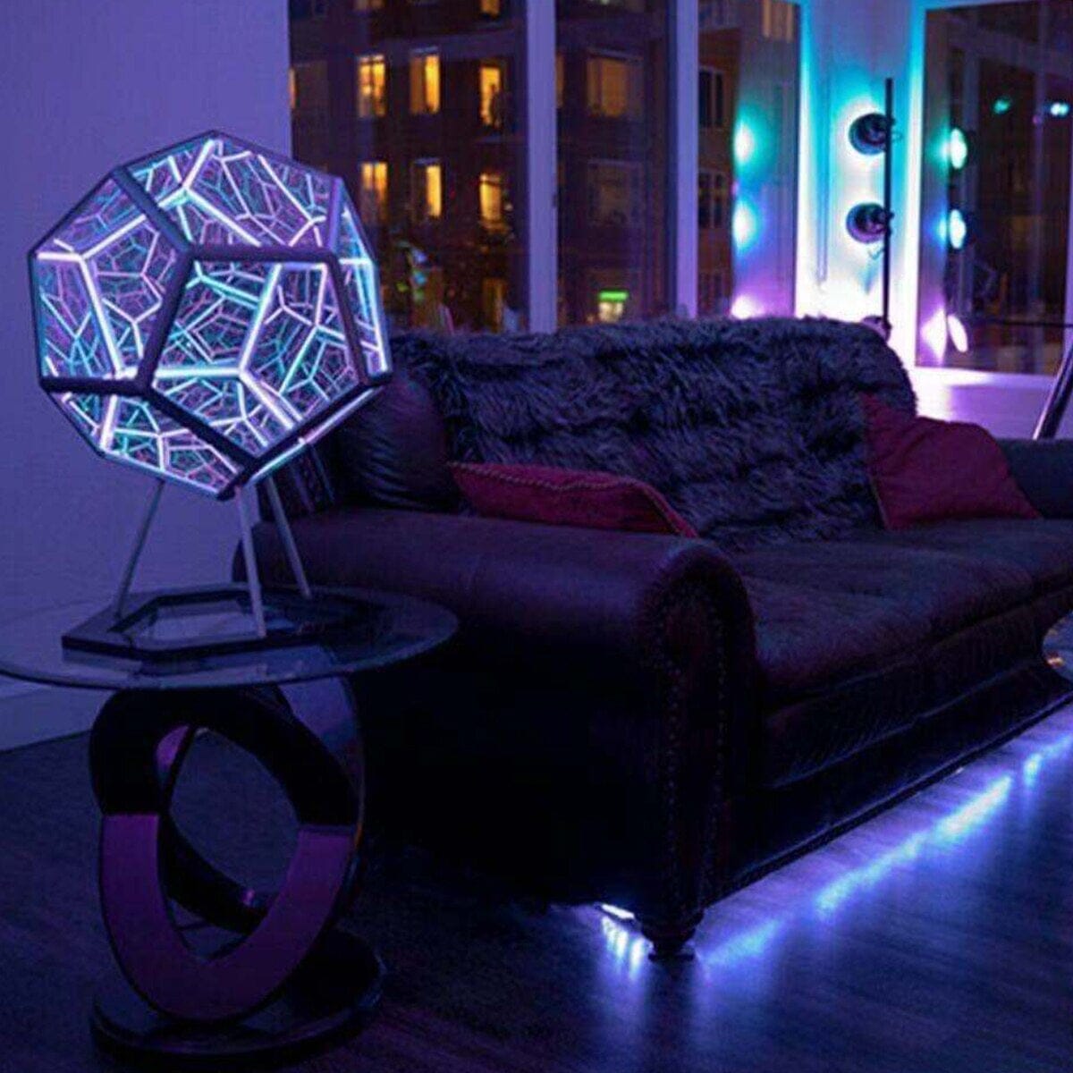 InfinityGlow Lamp Magic LED Lamp with remote