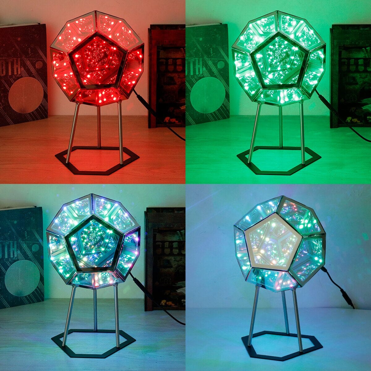 InfinityGlow Lamp Magic LED Lamp with remote