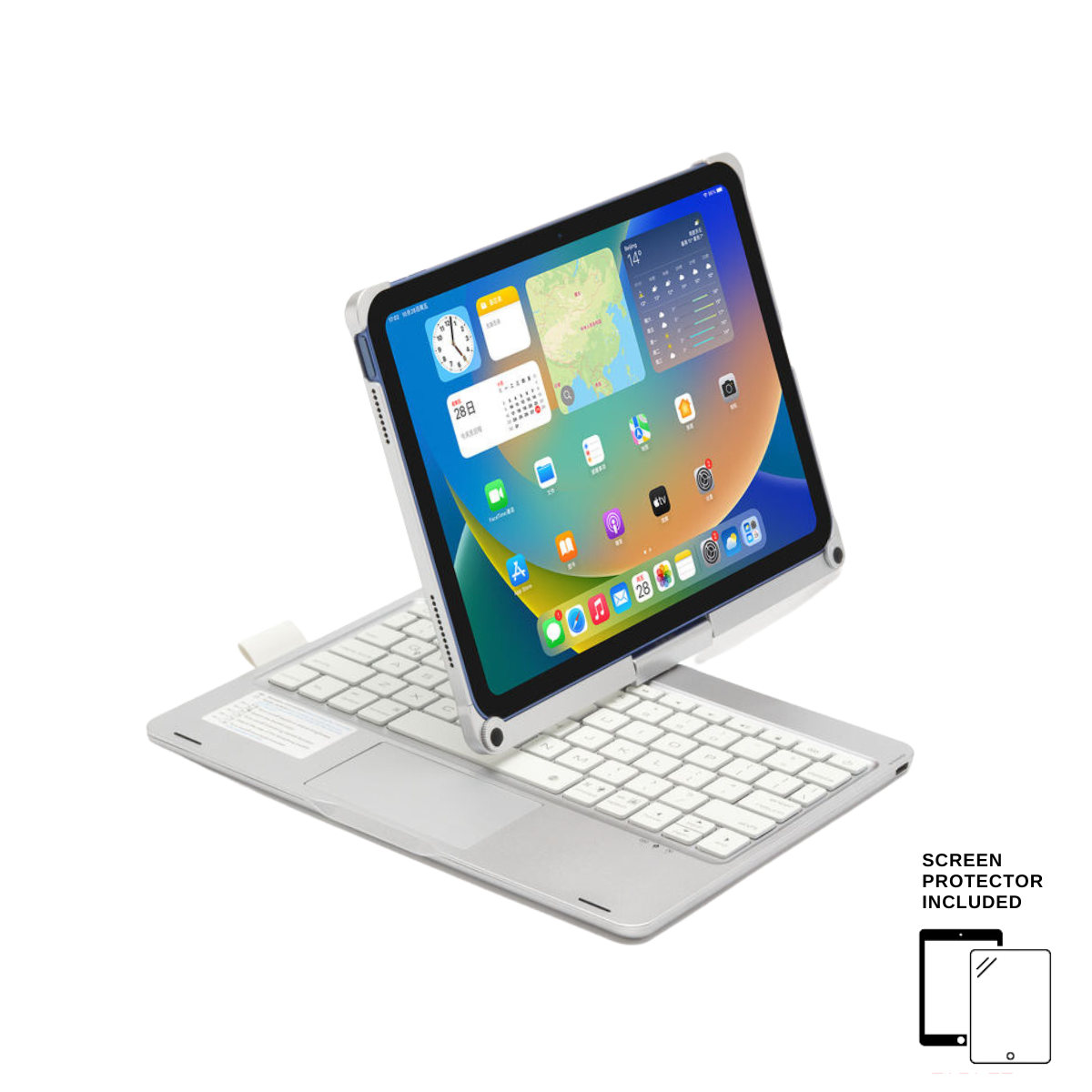 KEYBOARD CASE FOR 10.2-10.5 IPAD (7, 8, 9. Pro, Air 3)