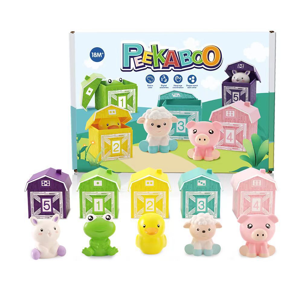 KidFarm - Montessori Inspired Farm Animal Learning Toys