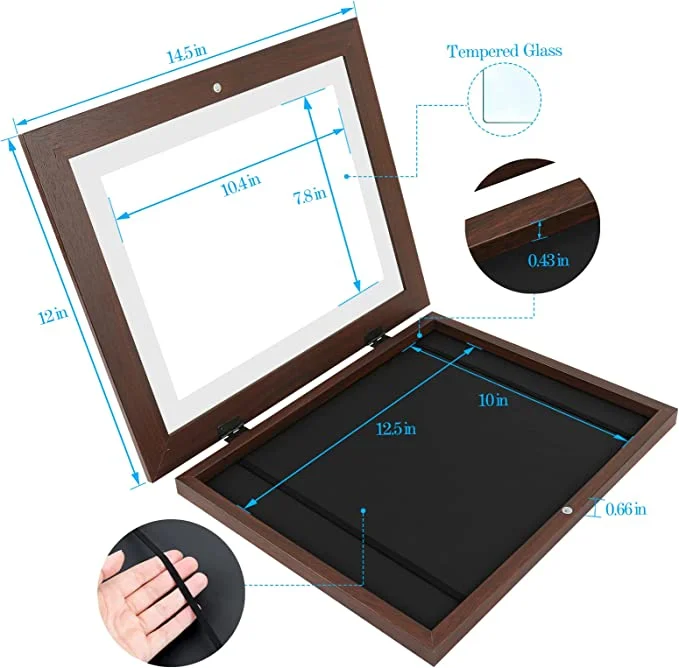 Kids Art Frames, Front-Opening, Great for Kids Drawings, Artworks, Children Art Projects, Schoolwork, Home or Office