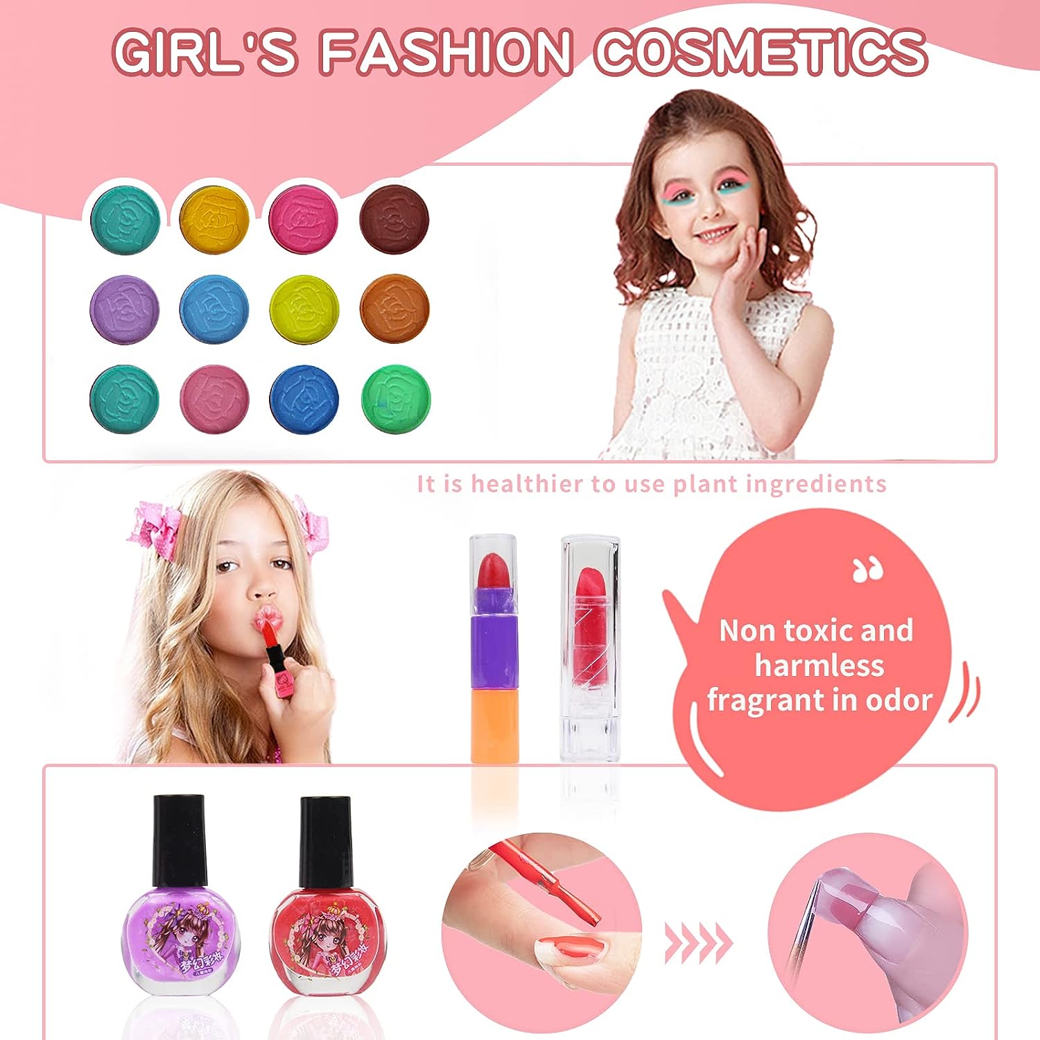 Kids Washable Makeup Beauty Kit