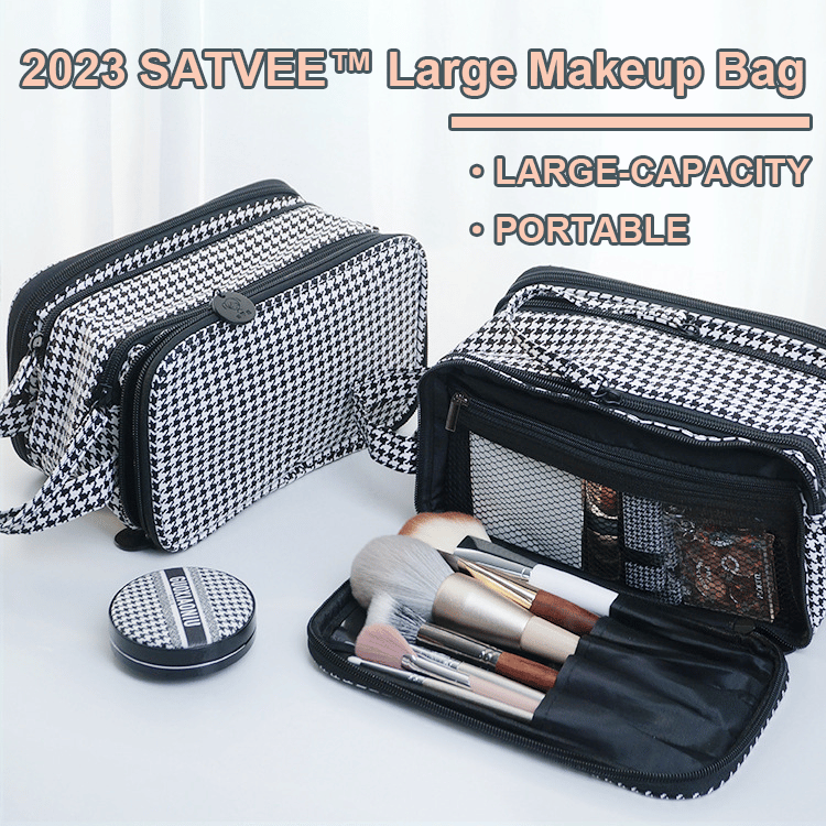 LAST DAY 49% OFF - SATVEE Large-capacity Travel Cosmetic Bag