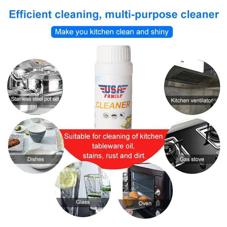 LAST DAY 50%OFF - Foam rust remover kitchen all-purpose cleaning powder