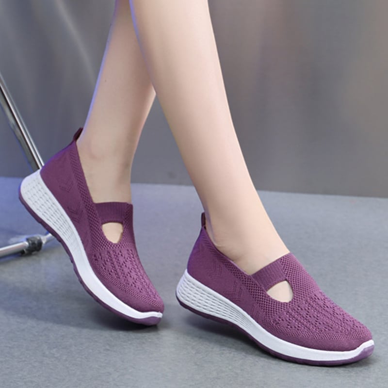 Last Day 60% OFF -Women's Woven Orthopedic Breathable Soft Sole Shoes