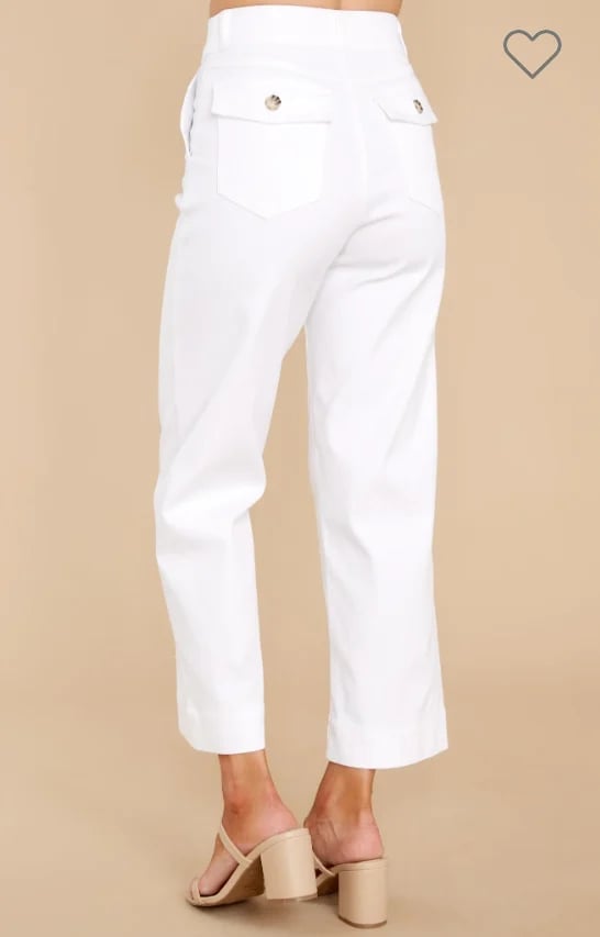 (Last Day Promotion 49%) Stretch Twill Cropped Wide Leg Pants