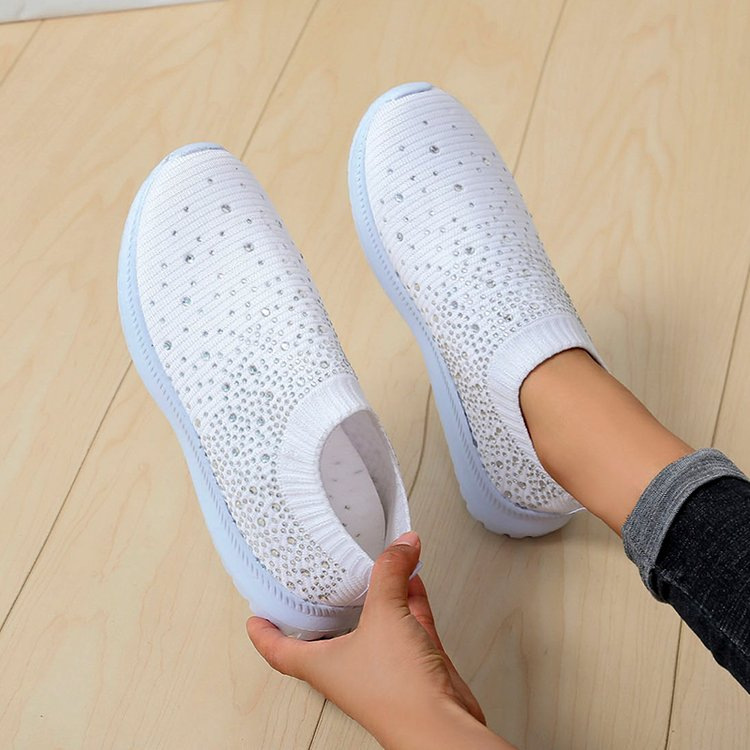 Last Day Promotion 60% - Women Slip-on Sneakers Daily Outdoors Beach Summer