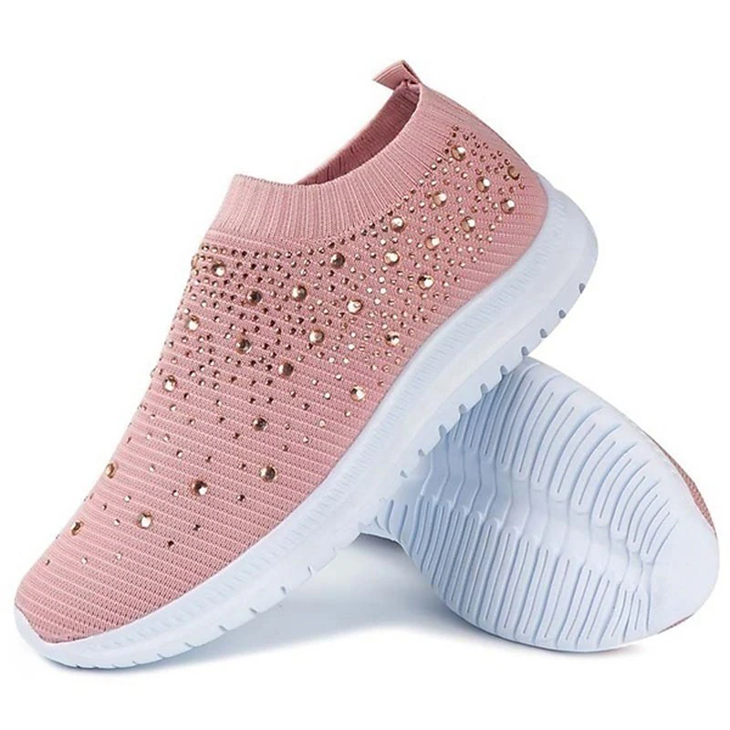 Last Day Promotion 60% - Women Slip-on Sneakers Daily Outdoors Beach Summer