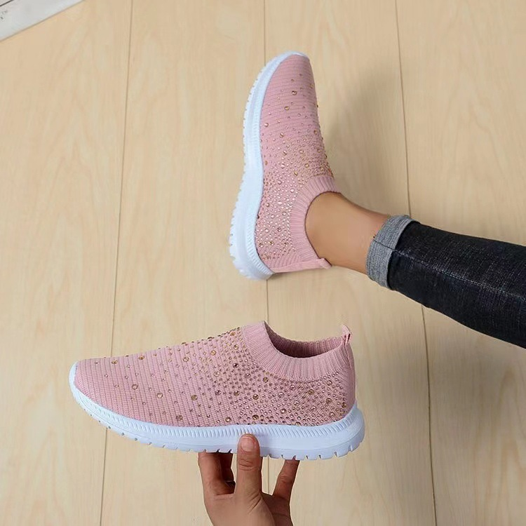 Last Day Promotion 60% - Women Slip-on Sneakers Daily Outdoors Beach Summer