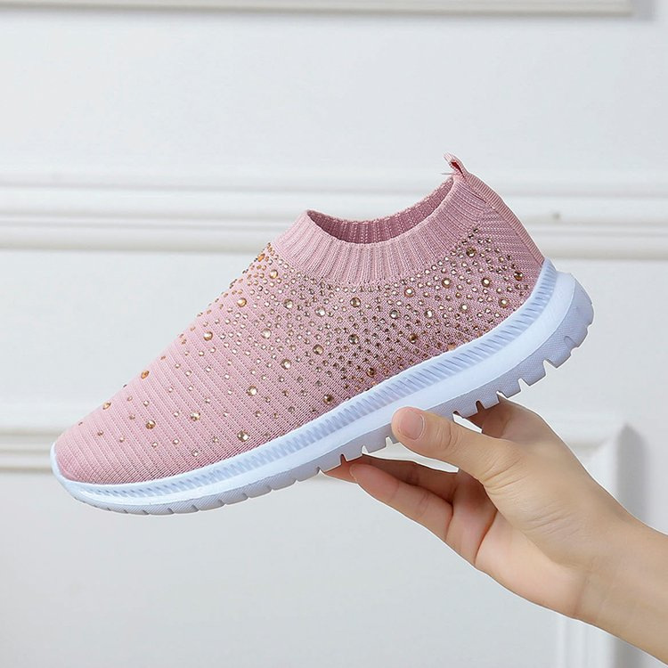 Last Day Promotion 60% - Women Slip-on Sneakers Daily Outdoors Beach Summer