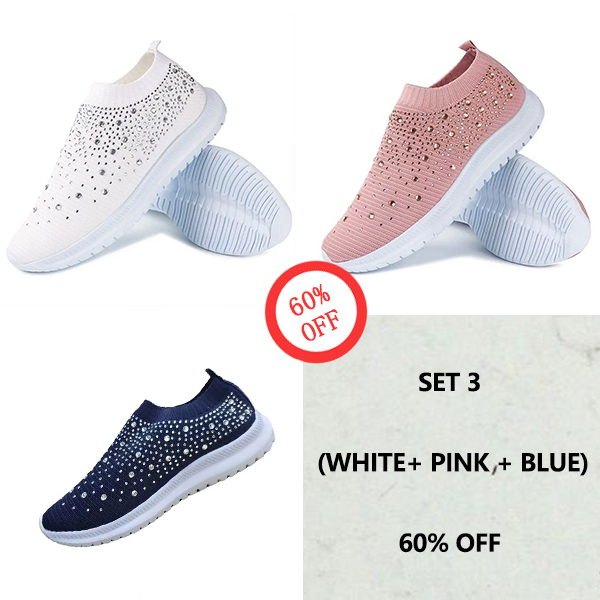 Last Day Promotion 60% - Women Slip-on Sneakers Daily Outdoors Beach Summer